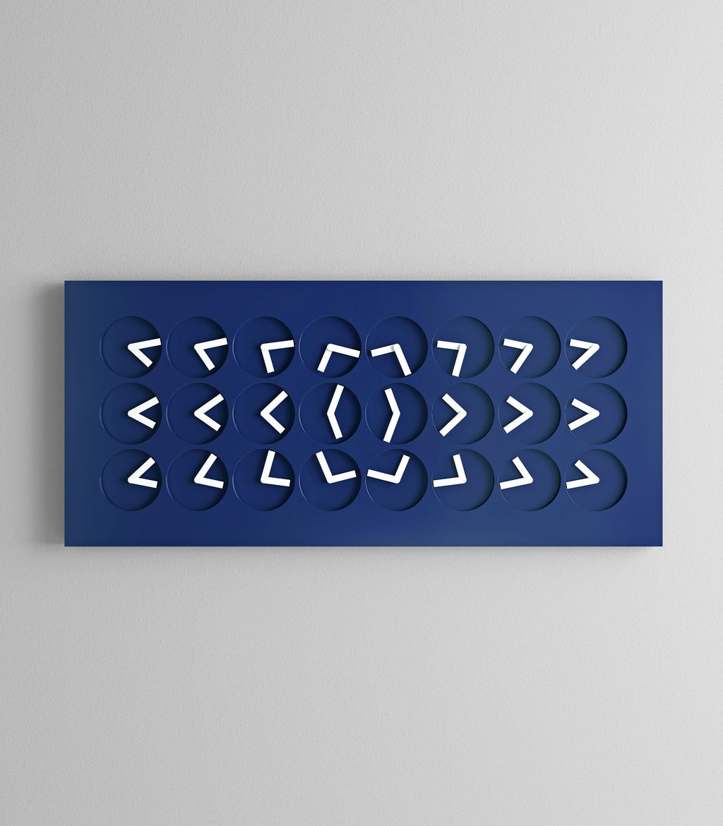 ClockClock 24 / Dada Blue