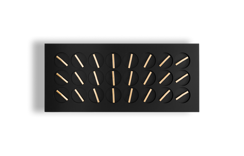 ClockClock 24 / Black Gold