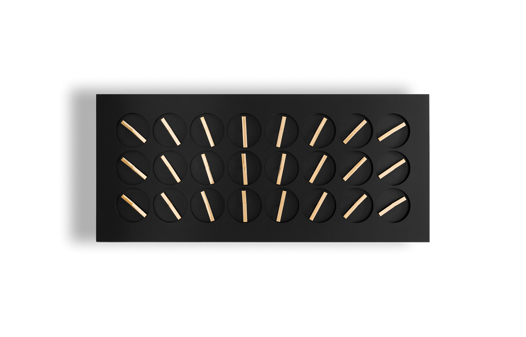 ClockClock 24 / Black Gold