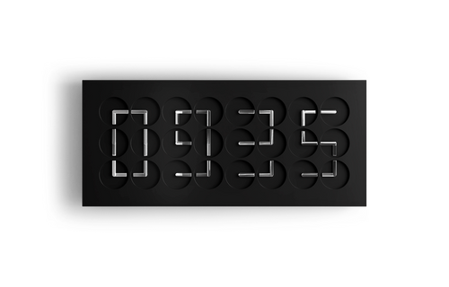 ClockClock 24 / Black Sterling
